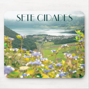 Sete Cidades crater Mouse Mat