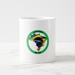 Sete de Setembro (Brazilian Independence Day) Large Coffee Mug