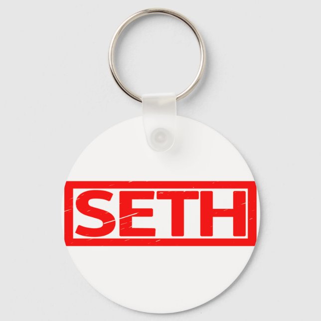 Seth Stamp Key Ring (Front)