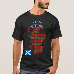 Seton Scottish Clan Tartan Scotland T-Shirt
