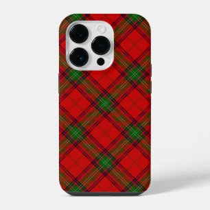 Seton tartan red green plaid iPhone 14 pro case