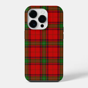 Seton tartan red green plaid iPhone 14 pro case