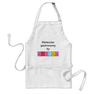 Setsuko periodic table name apron