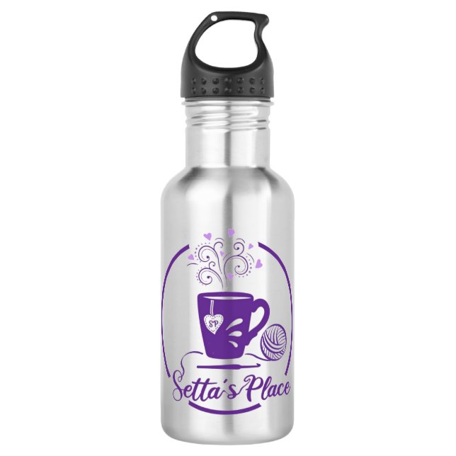 Setta’s Place water bottle  (Front)