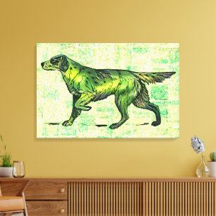 Setter Dog Canvas Print