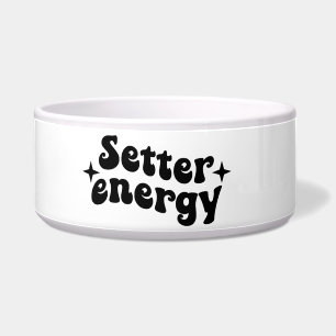 Setter Energy Ceramic Dog Bowl