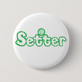 Setter Volleyball 6 Cm Round Badge