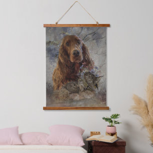 Setters Art Hanging Tapestry