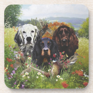 Setters Family  Coaster