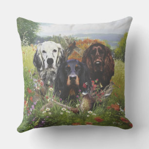 Setters Family  Cushion