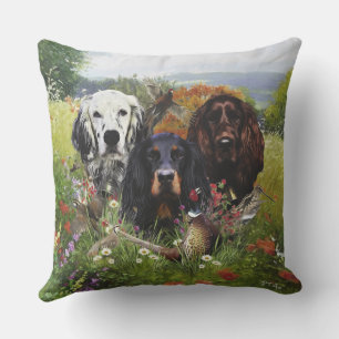 Setters Family  Cushion