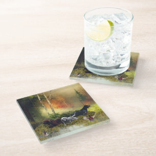 Setters Family    Glass Coaster