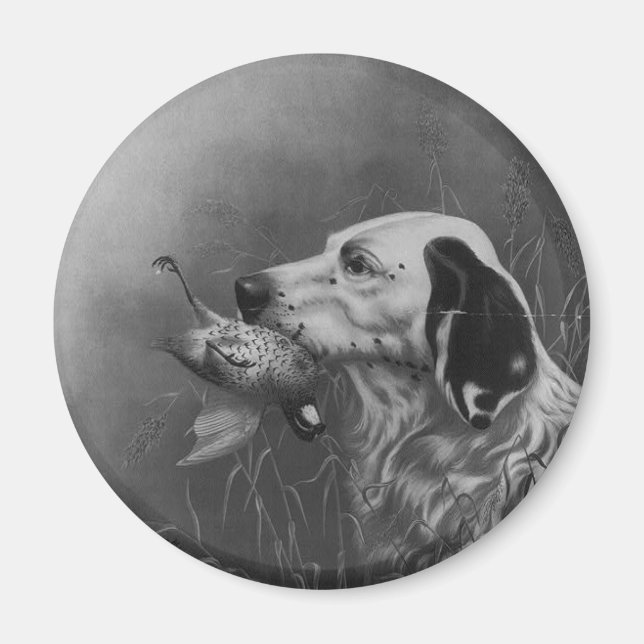 Setters with Grouse Magnet (Front)