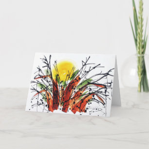 Settin' in th' Baobab Tree Notecard