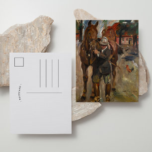 Setting Out for a Ride   Lovis Corinth Postcard