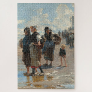 Setting Out to Fish by John Singer Sargent Jigsaw Puzzle