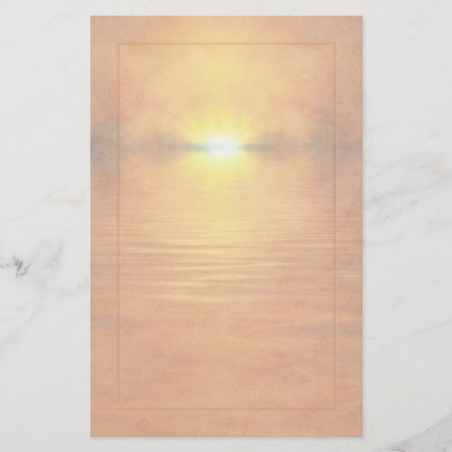 Setting Sun Stationery (Front)