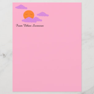 Setting Sun with Clouds