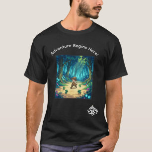 Setting the Stage Adventure Begins Here TShirt