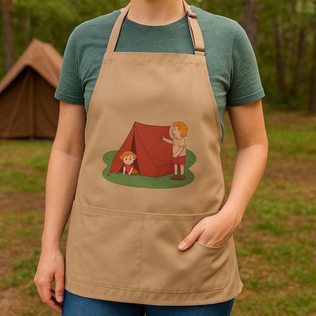 Setting Up A Tent Standard Apron (Creator Uploaded)