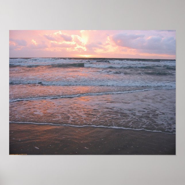 Setting Waves Poster (Front)