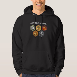 Settle Down Board Game Night Longest Settlers Shee Hoodie