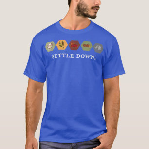Settle Down Board Game Night  T-Shirt