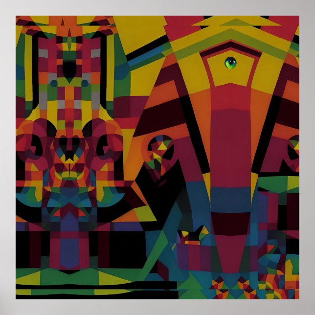 Settling the Accounts - Ken Gauge Art Poster (Front)