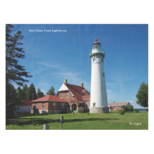 Seul Choix Point Lighthouse tablecloth