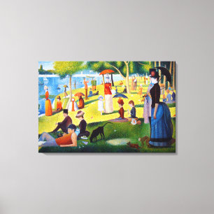 Seurat: A Sunday at La Grande Jatte Canvas Print
