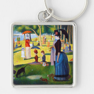 Seurat: A Sunday at La Grande Jatte Key Ring