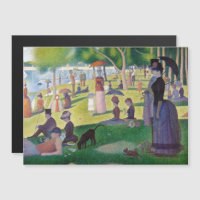 Seurat - A Sunday on La Grande Jatte Magnetic Card