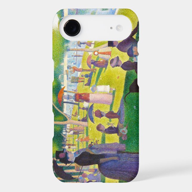 Seurat La Grande Jatte iPhone 6 case (Back)