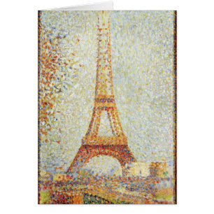 Seurat Painting The Effiel Tower