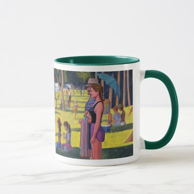 Seurat Parody Mug (Right)