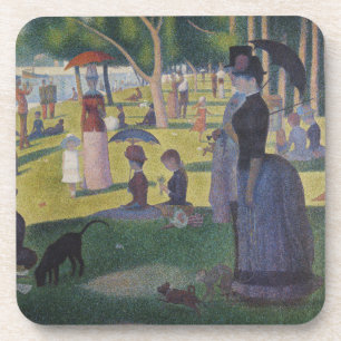 Seurat Sunday Afternoon La Grande Jatte Art Coaster