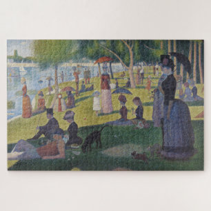 Seurat Sunday La Grande Jatte Fine Art Jigsaw Puzzle