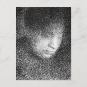 Seurat's mother by Georges Seurat Postcard