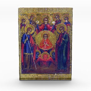 Seven Archangels Christian Religious History Photo Block