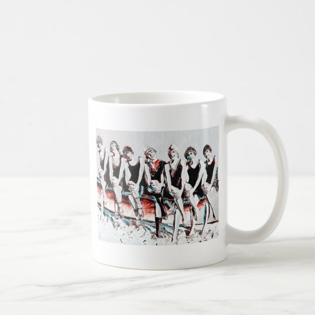 Seven Bathing Beauty Pals Coffee Mug (Right)