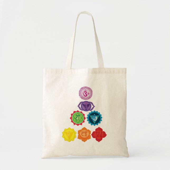 Seven Chakra Budget Tote (Front)