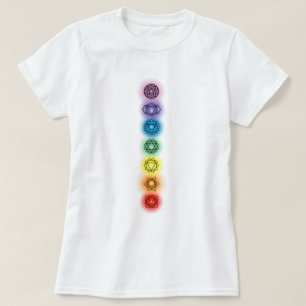 Seven Chakras Ladies Basic T-Shirt