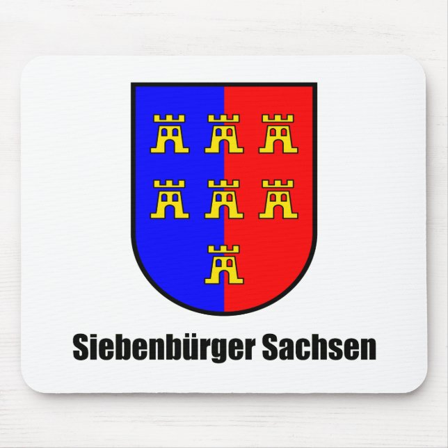 seven citizens of Saxony Mouse Mat (Front)