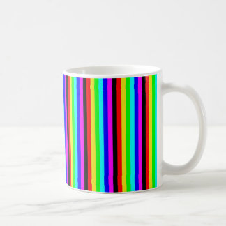 seven colour strips coffee mug