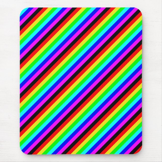 seven colours mouse mat (Front)