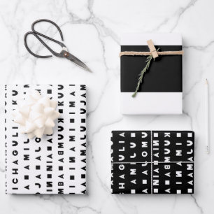 SEVEN DAYS OF KWANZAA WRAPPING PAPER SHEET