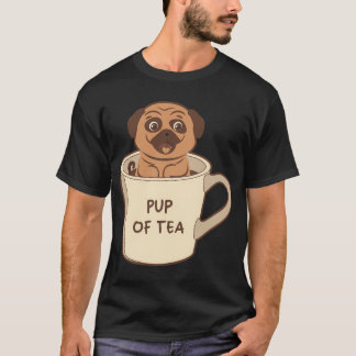 Seven Days Without a Pun Makes One Weak- Pup of Te T-Shirt