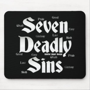 Seven Deadly Sins Logo Mouse Mat