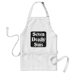 Seven Deadly Sins Logo Standard Apron