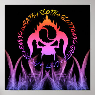 Seven deadly sins poster